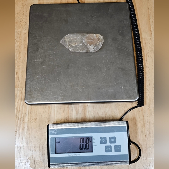 HUGE Raw Clear Quartz Crystal Point - Picture 5 of 5